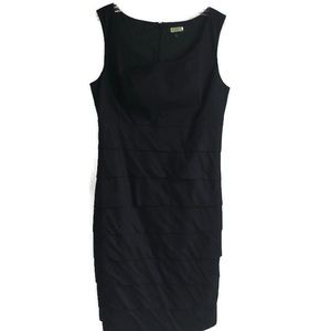 The Limited Black Tiered Sleeveless Dress